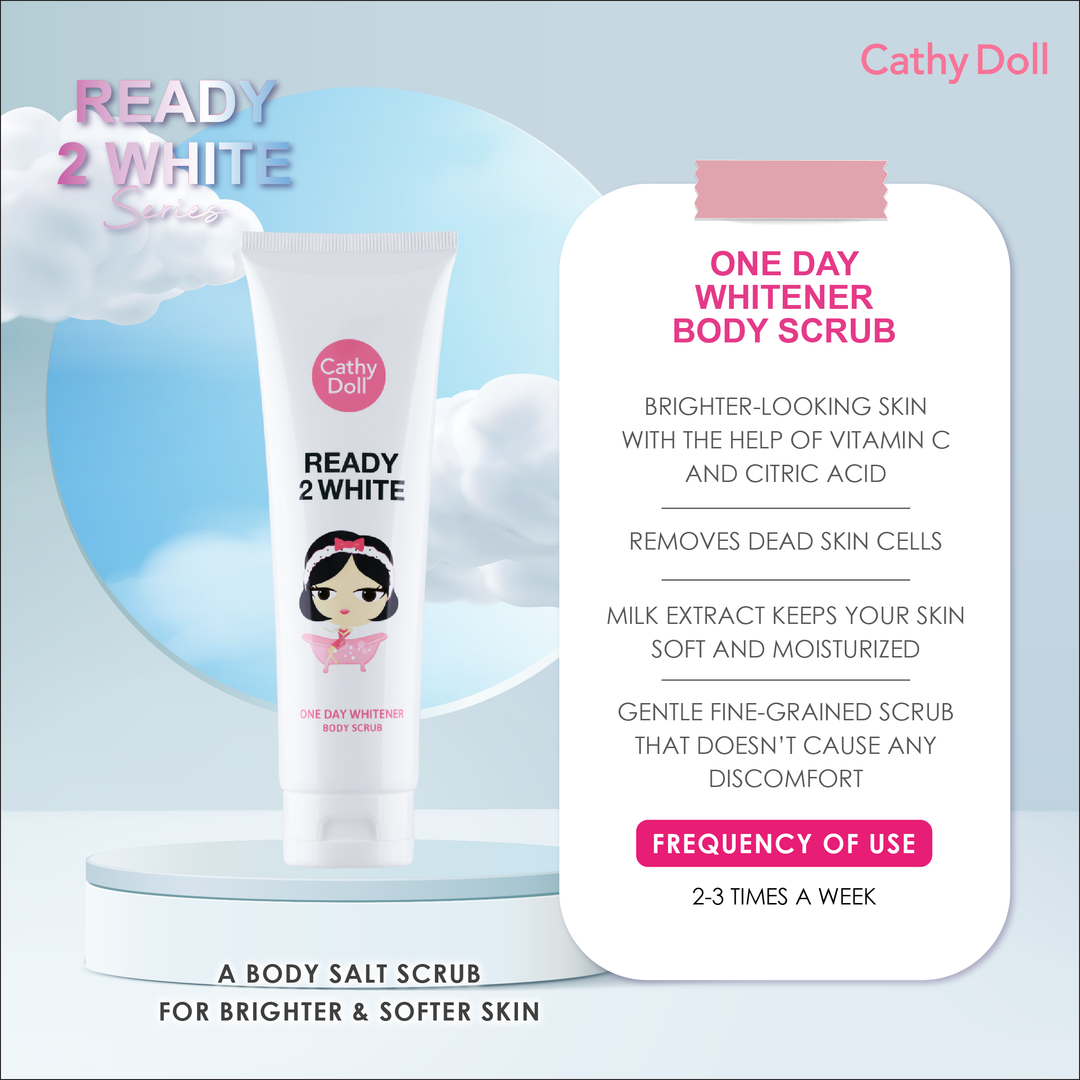 Cathy doll ready 2 white price sales