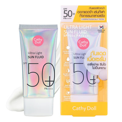 CATHY DOLL ULTRA LIGHT SUN FLUID SPF50 PA++++ - 40ML