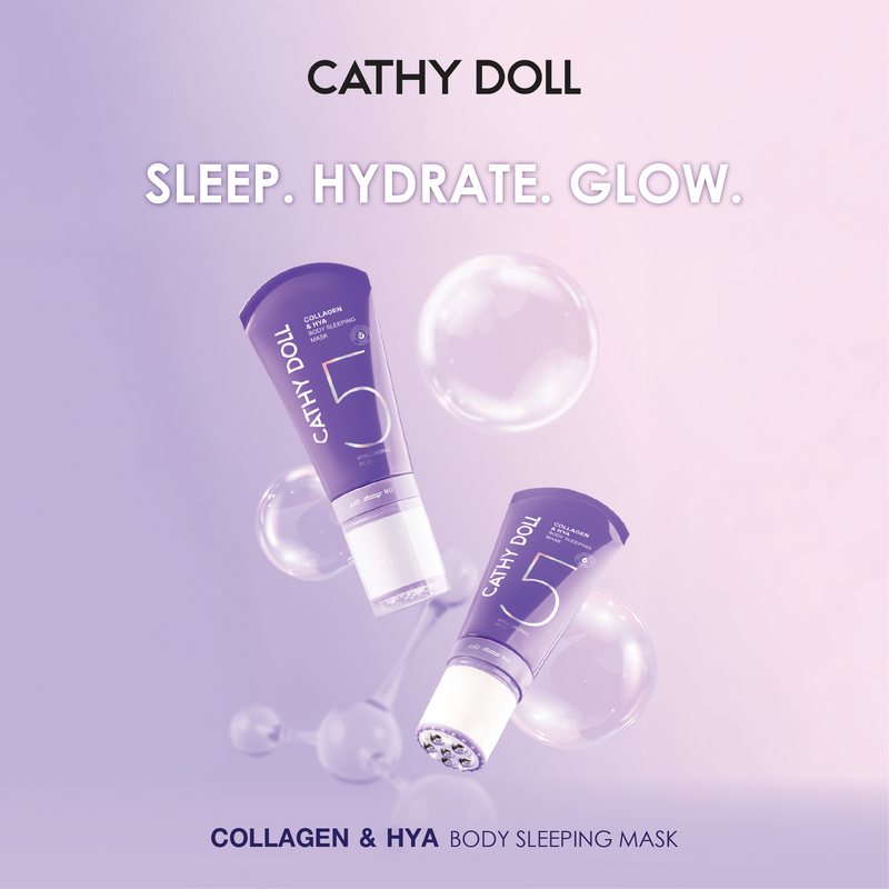 CATHY DOLL COLLAGEN AND HYA BODY SLEEPING MASK