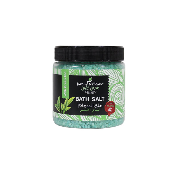 JARDIN D'OLEANE BATH SALT GREEN TEA - 600G