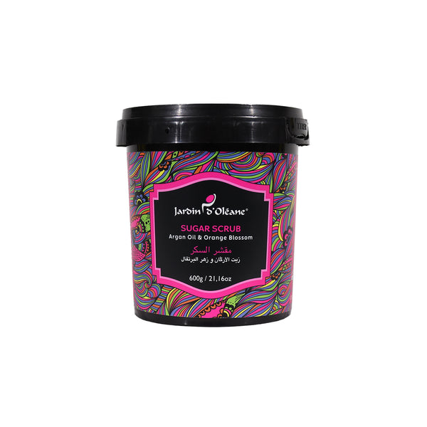 JARDIN D'OLEANE SUGAR SCRUB ARGAN OIL & ORANGE BLOSSOM - 600G