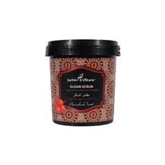 JARDIN D'OLEANE SUGAR SCRUB ARGAN OIL & HIBISCUS POWDER  - 600G