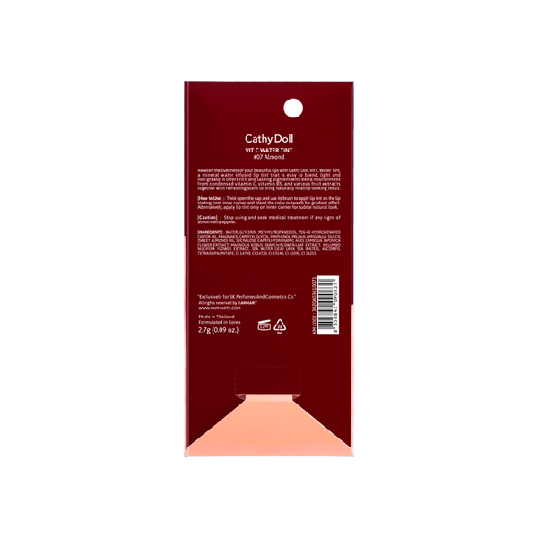 Cathy Doll Vit C Water Tint