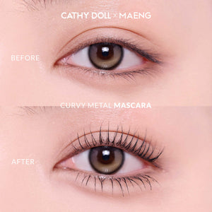 Cathy Doll X Maeng Curvy Metal Mascara
