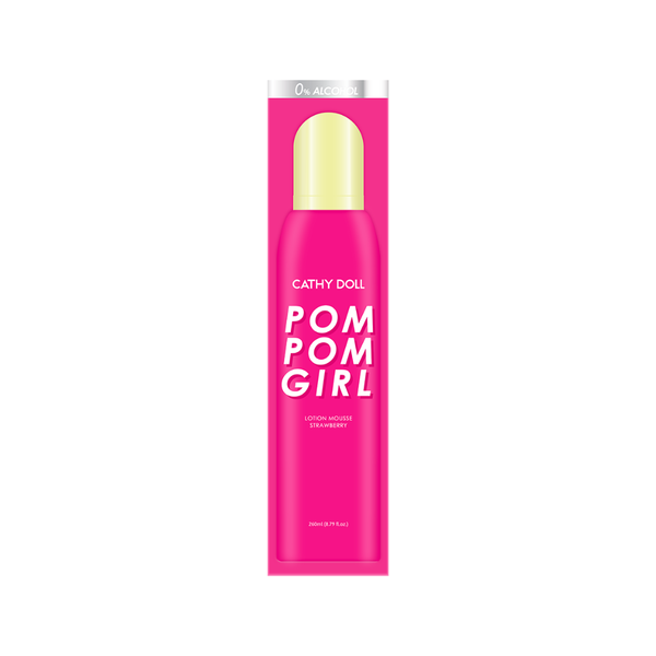 Cathy Doll Pom Pom Girl Lotion Mousse Strawberry