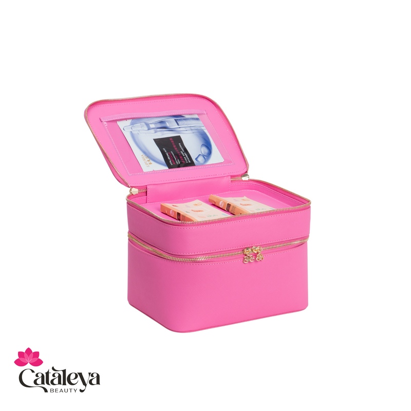 Cataleya Milano Cosmetics Case - Pink