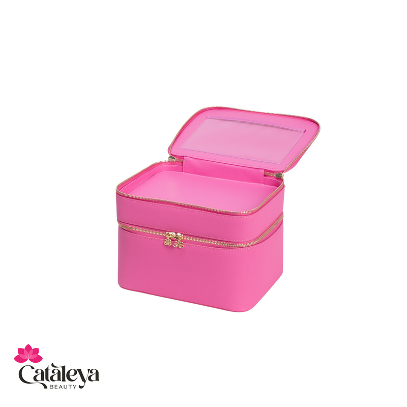 Cataleya Milano Cosmetics Case - Pink