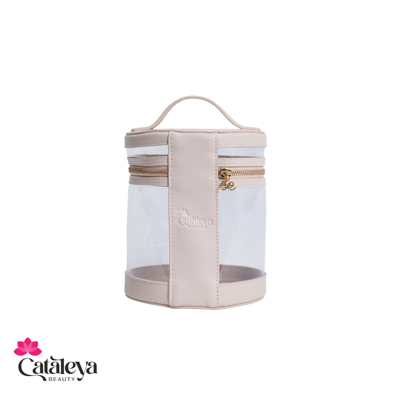 Cataleya Mykonos Cosmetics Case - Beige