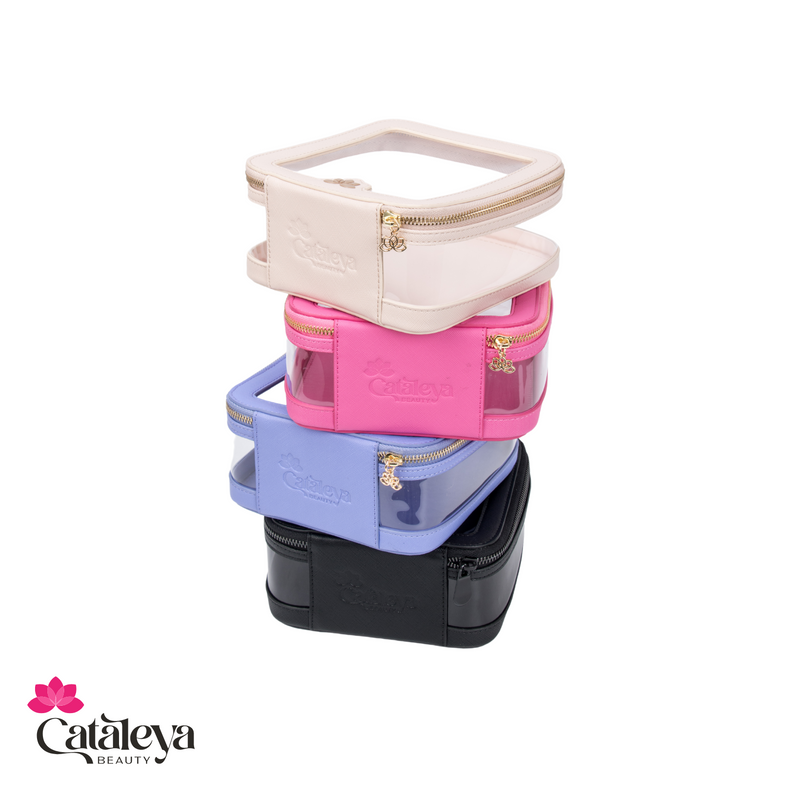 Cataleya Santorini Cosmetics Case - Beige