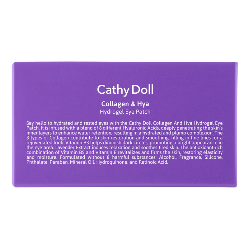 CATHY DOLL COLLAGEN AND HYA HYDROGEL EYE PATCH