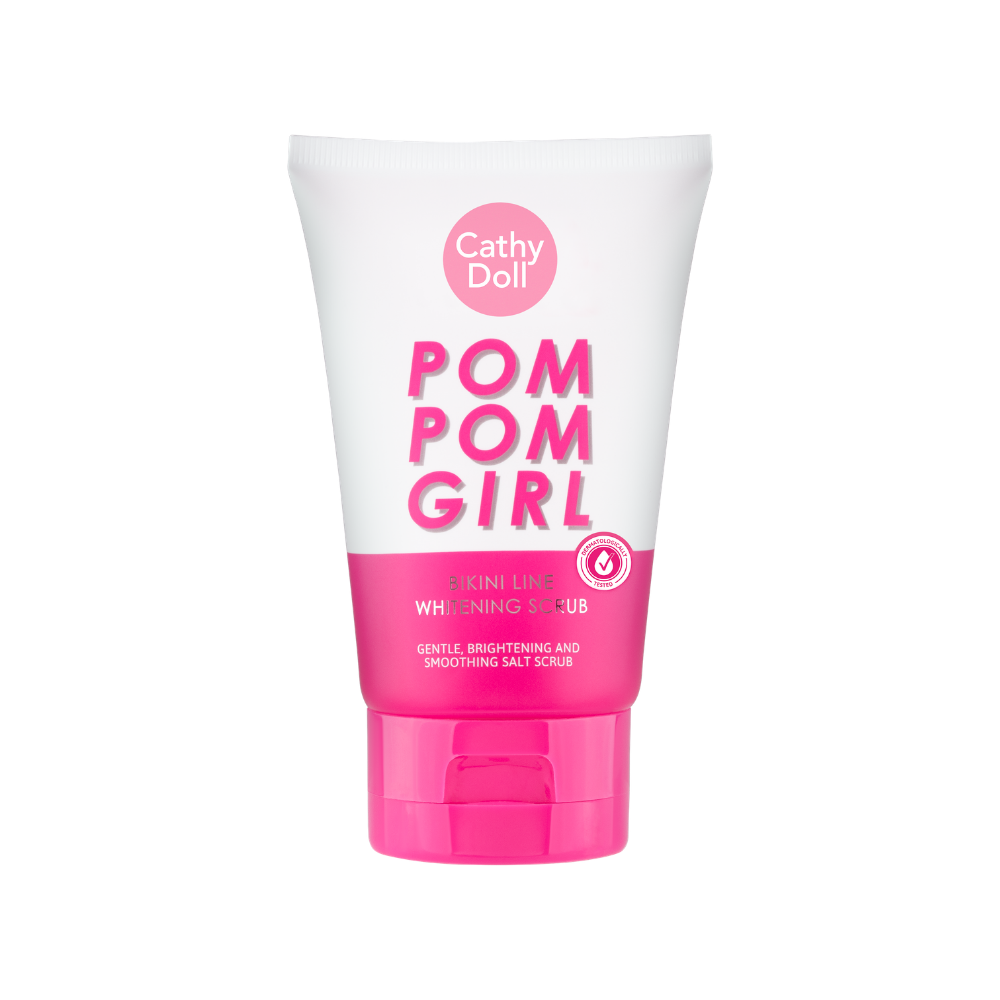 Cathy Doll Pom Pom Girl Armpit & Bikini Line Whitening Scrub - 150g