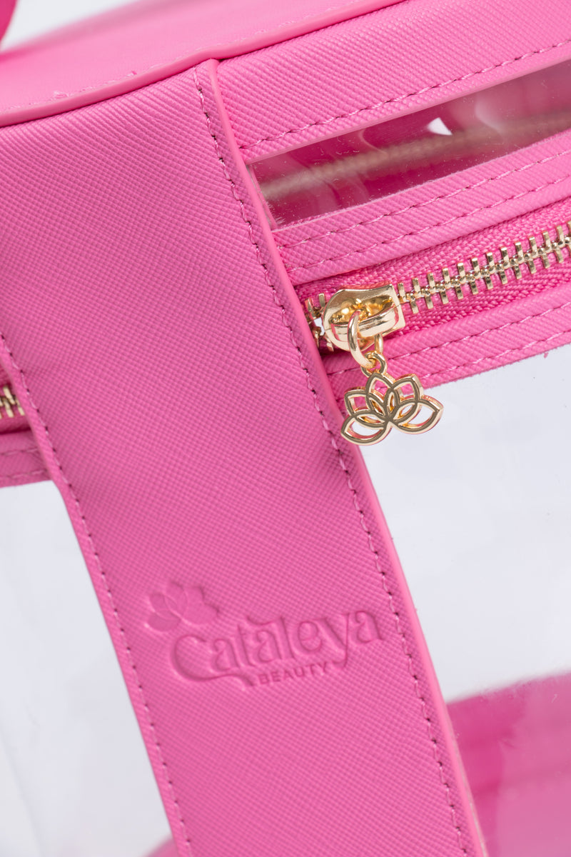 Cataleya Mykonos Cosmetics Case - Pink