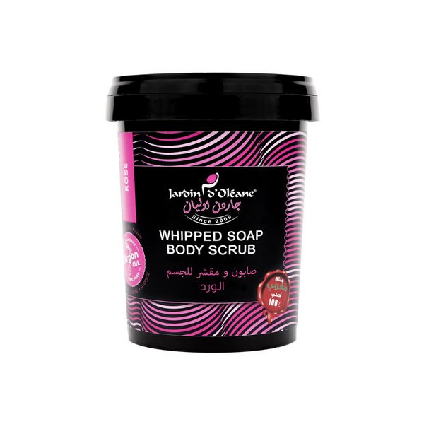Jardin D’Oleane Whipped Soap Body Scrub - Rose
