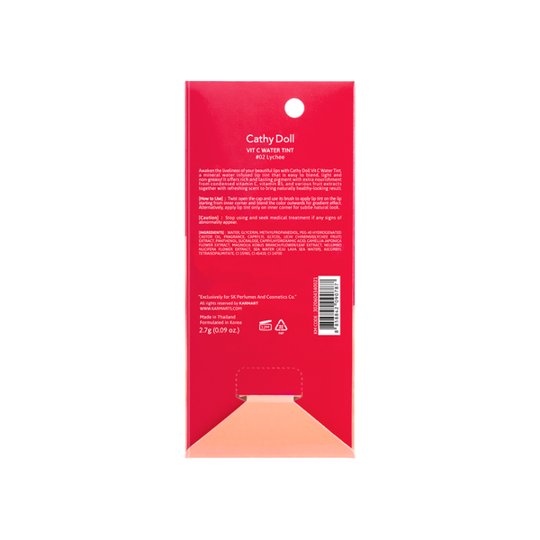 Cathy Doll Vit C Water Tint