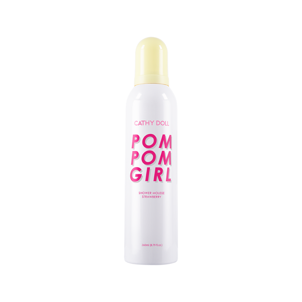 Cathy Doll Pom Pom Girl Shower Mousse Strawberry