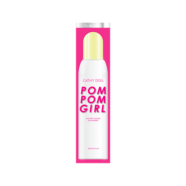 Cathy Doll Pom Pom Girl Shower Mousse Strawberry