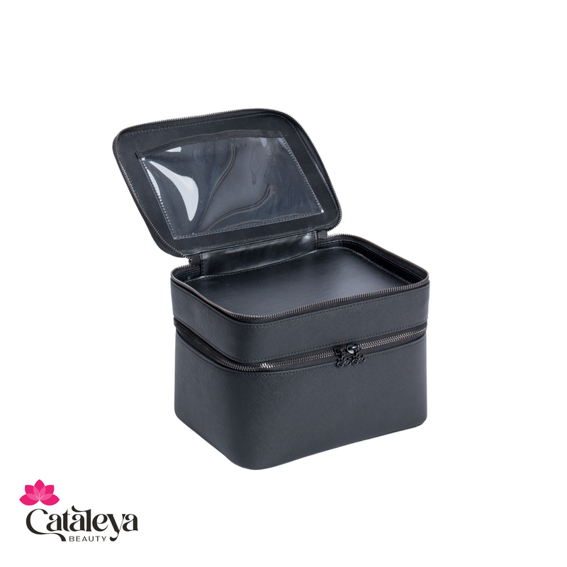 Cataleya Milano Cosmetics Case - Black