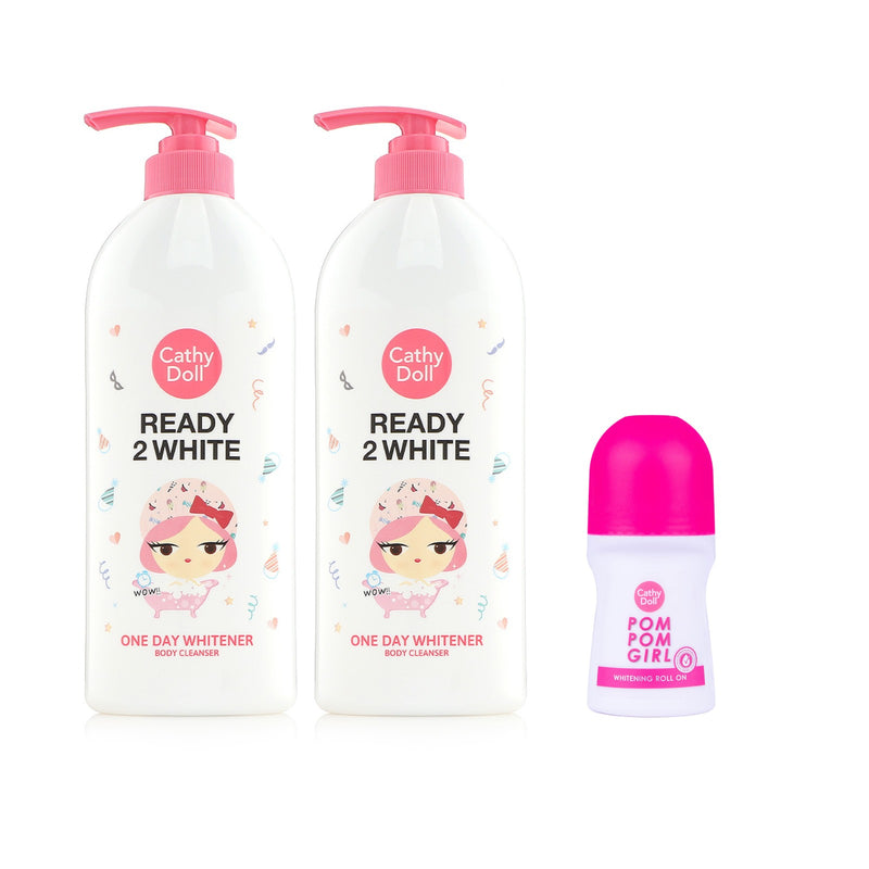 Ready 2 White X Pom Pom Offer Set