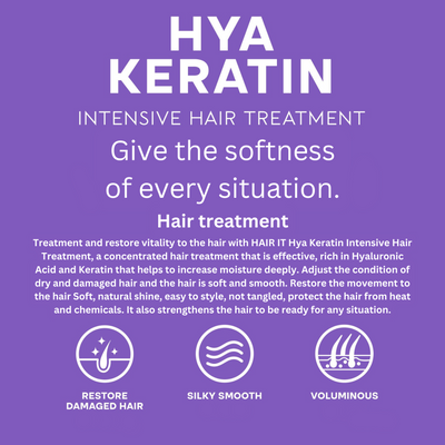 HAIR IT HYA KERATIN INTENSIVE HAIR TREATMENT - 120G