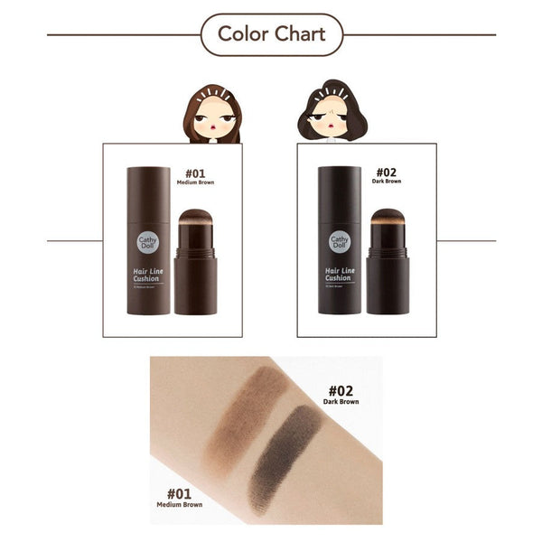 Cathy Doll Hair Line Cushion