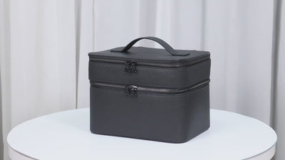 Cataleya Milano Cosmetics Case - Black